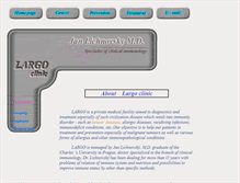 Tablet Screenshot of largo-clinic.cz